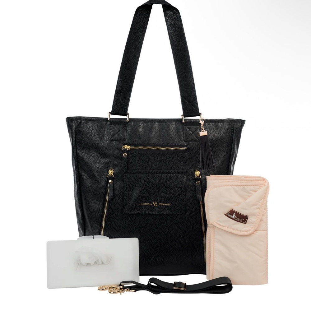 Vilah Bloom Cafe Crossover Diaper Bag